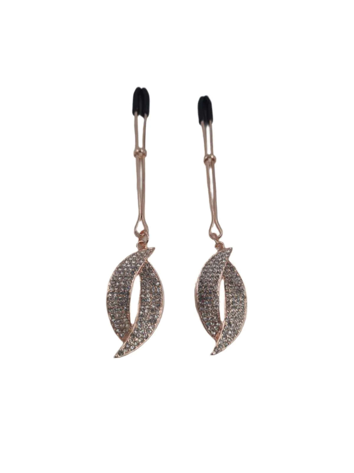 Fetish Clitoral Clamps | Rose Gold | Adjustable