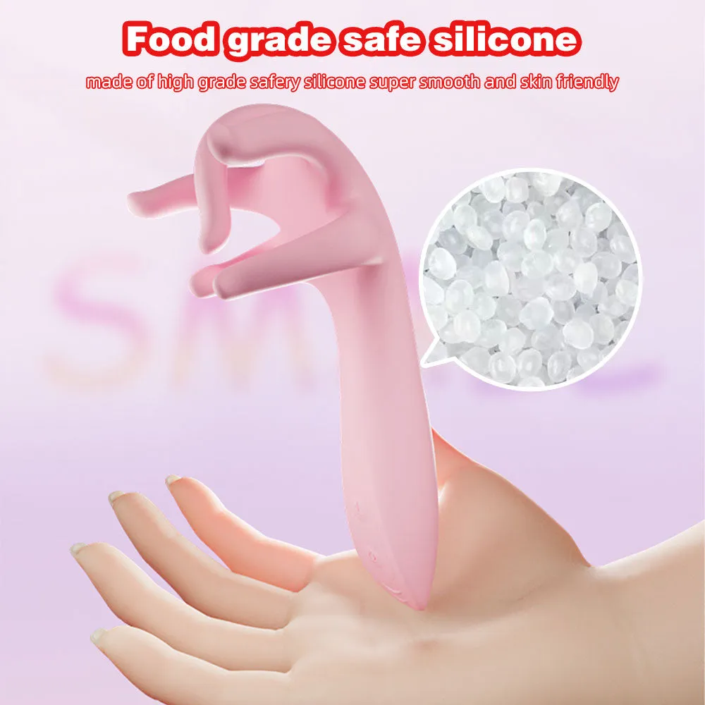 Finger Vibrator Sex Toys for Women - Realistic Five-finger Breast Vaginal Prostate Massager