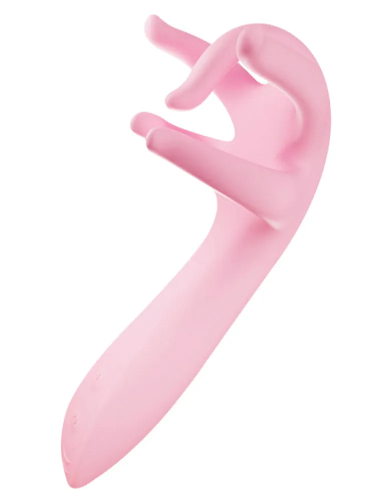 Finger Vibrator Sex Toys for Women - Realistic Five-finger Breast Vaginal Prostate Massager