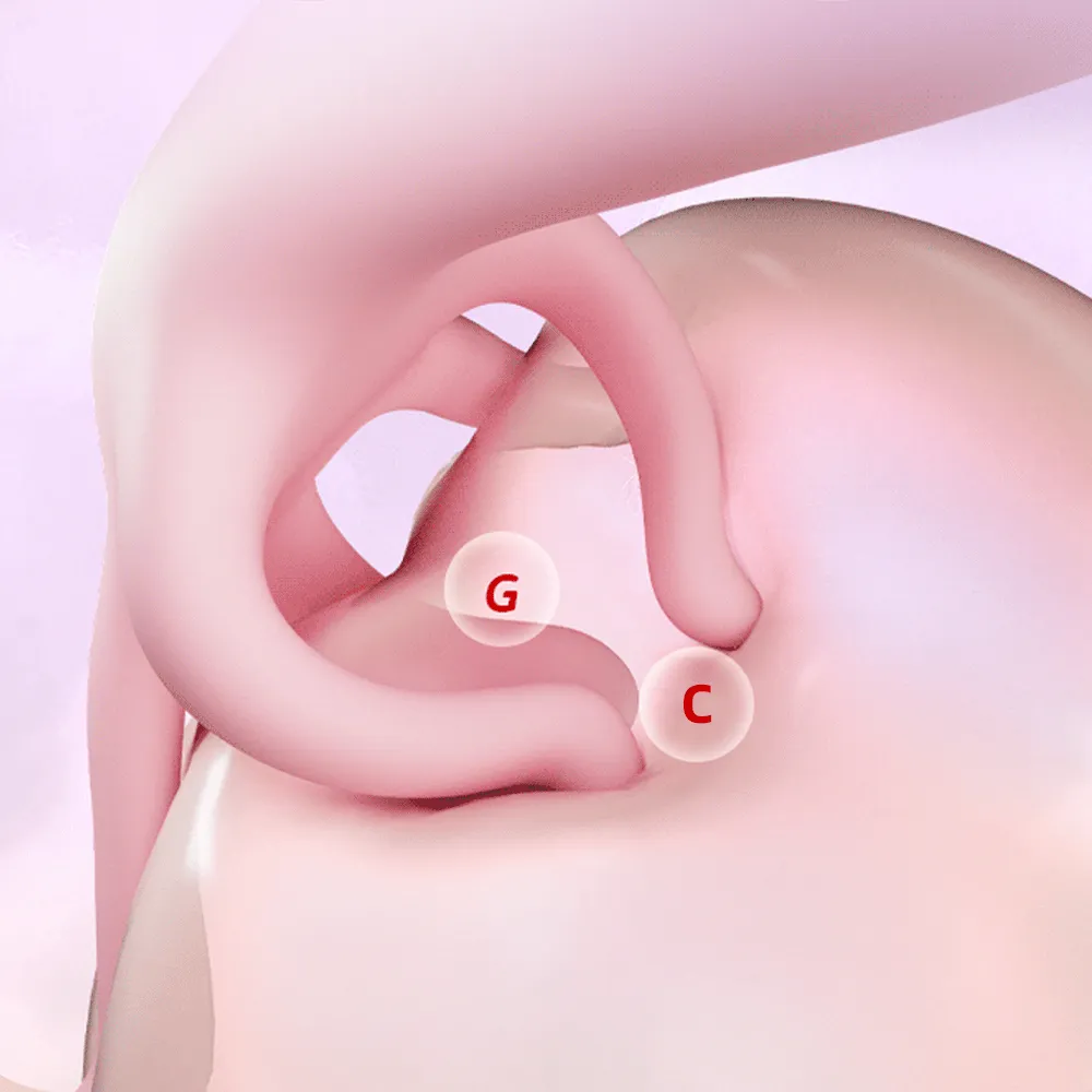 Finger Vibrator Sex Toys for Women - Realistic Five-finger Breast Vaginal Prostate Massager