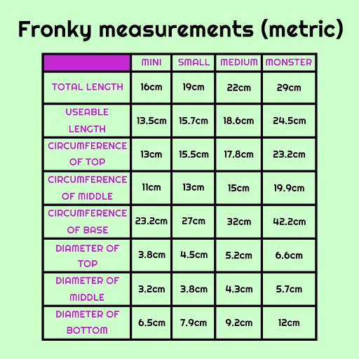 Fronky Icy Blue Monstrous Medium (A5)
