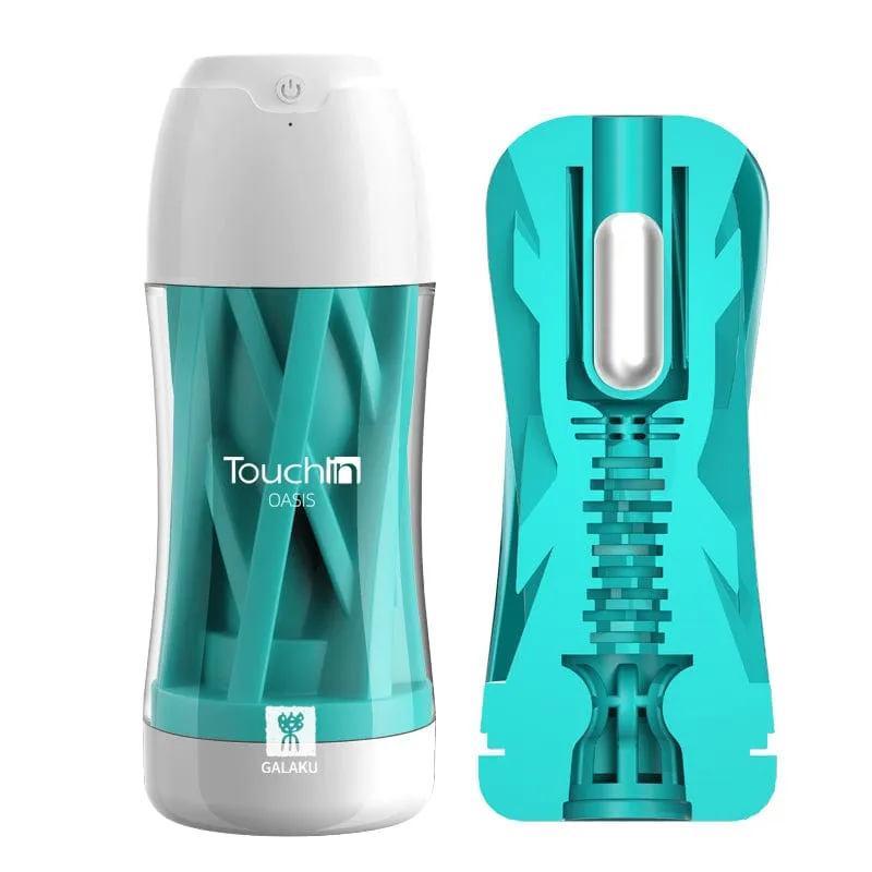 Galaku - Touch In Vibrating Masturbator Cup Stroker