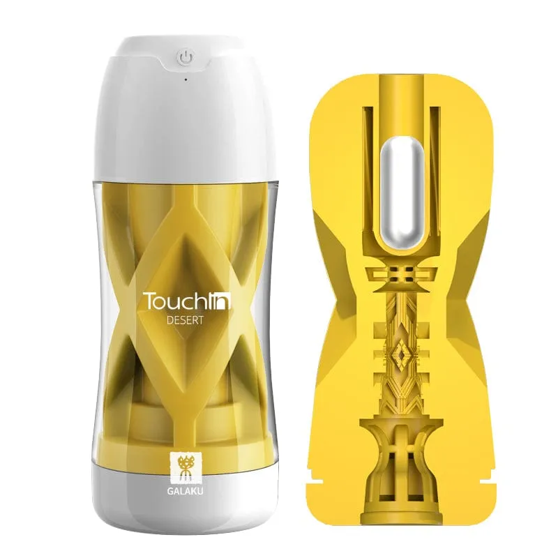 Galaku - Touch In Vibrating Masturbator Cup Stroker