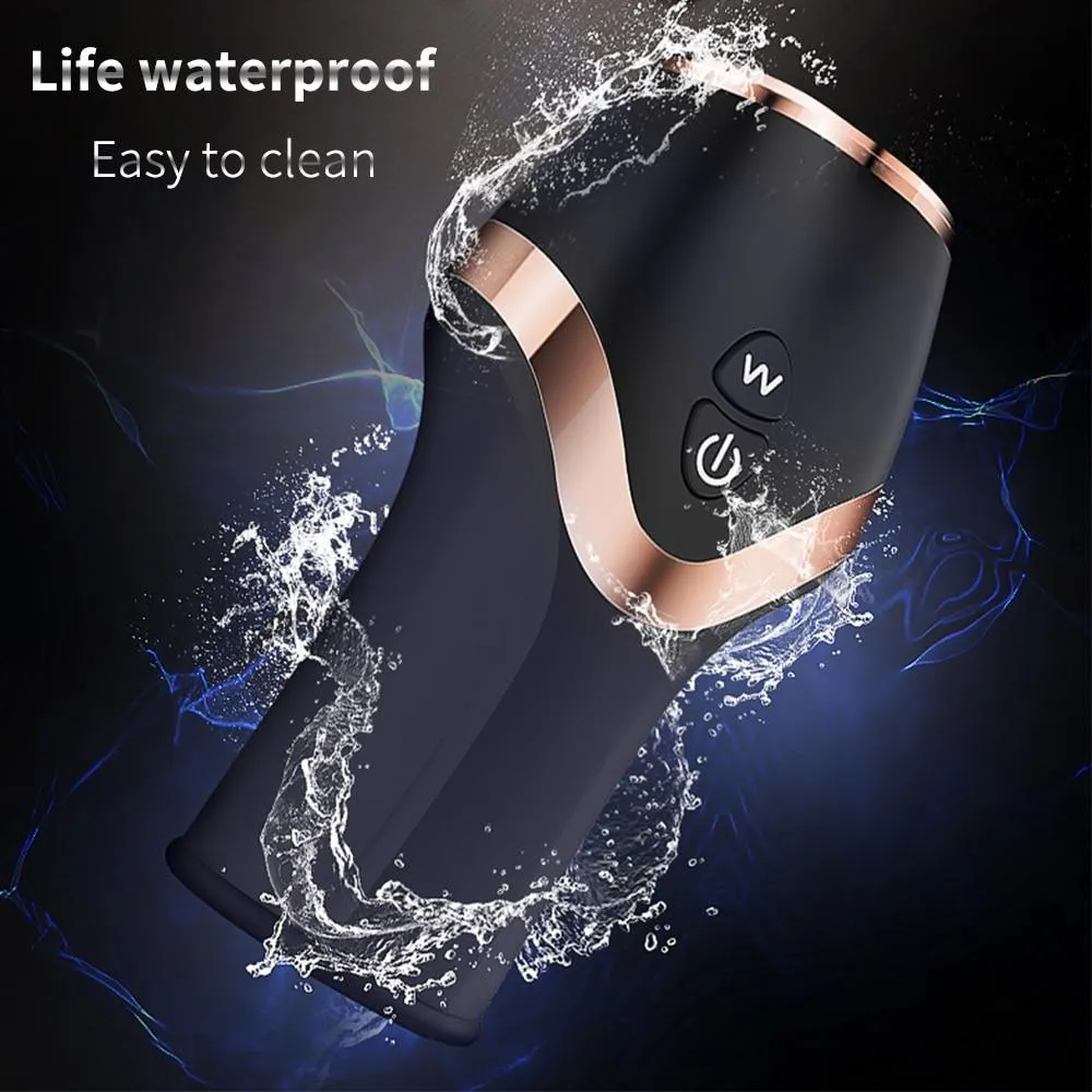 Glans Trainer Waterproof Vibrating Male Masturbator