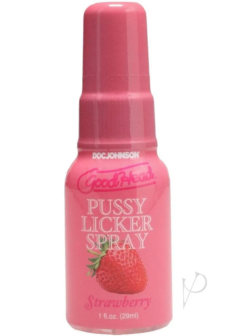 Goodhead Pussy Licker Spray Strawber 1oz