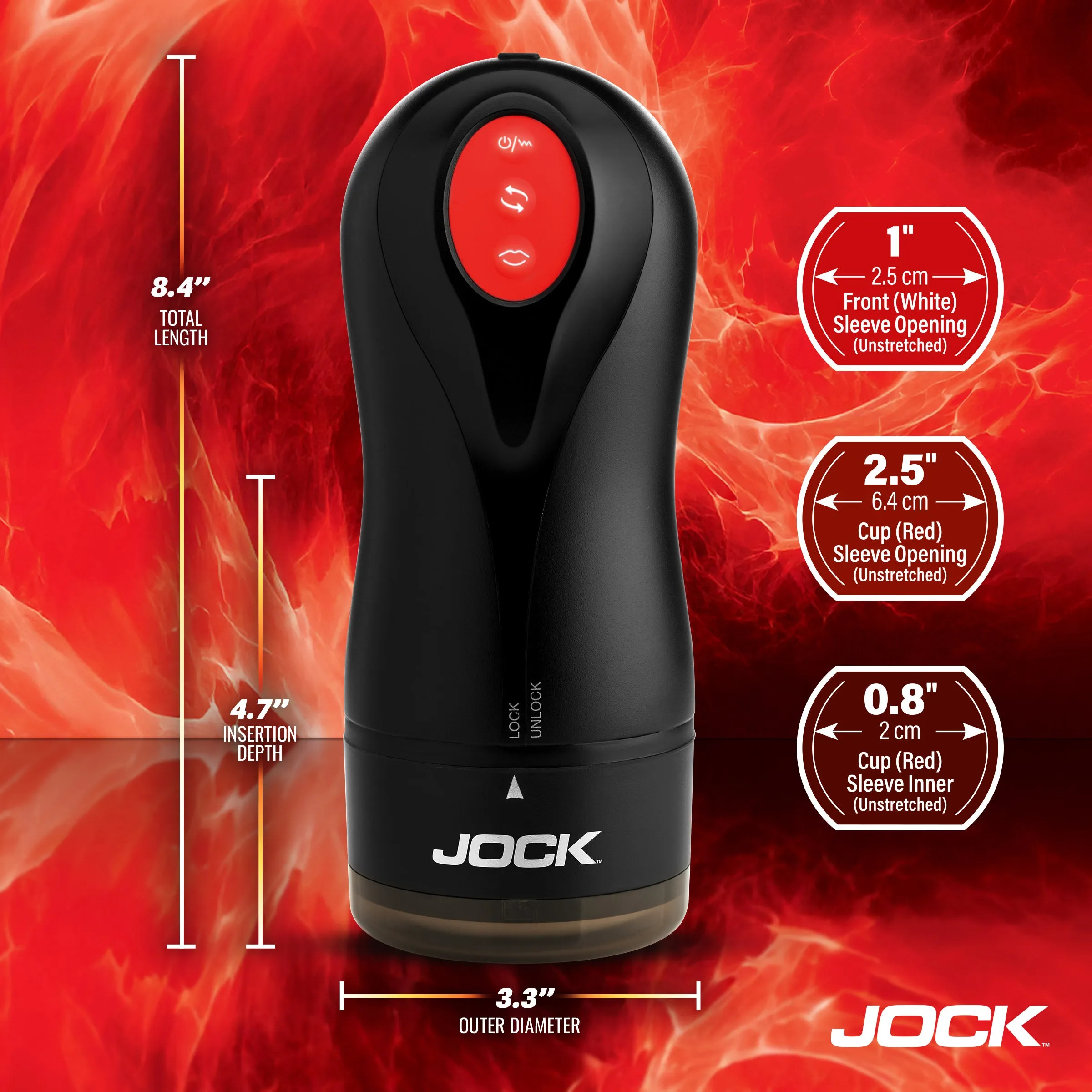 Gyroblast Gyrating. Sucking. & Vibrating Masturbator