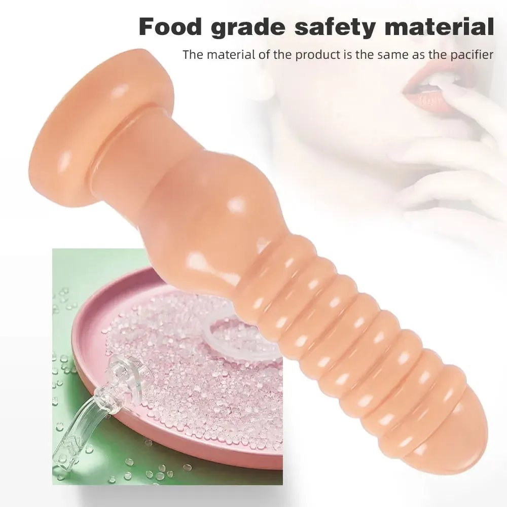 Huge Dildo Butt Plug - Big Anal Plug Dilator Sex Toys for Men Women
