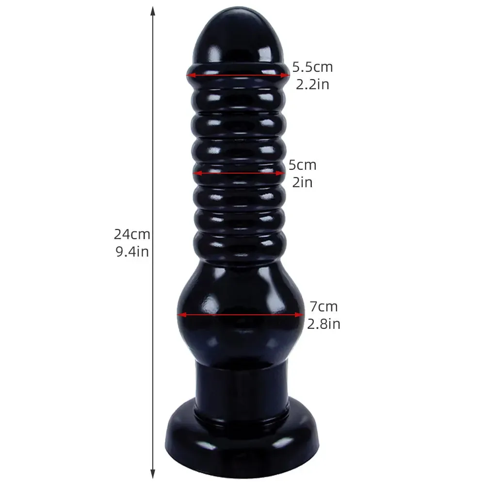 Huge Dildo Butt Plug - Big Anal Plug Dilator Sex Toys for Men Women