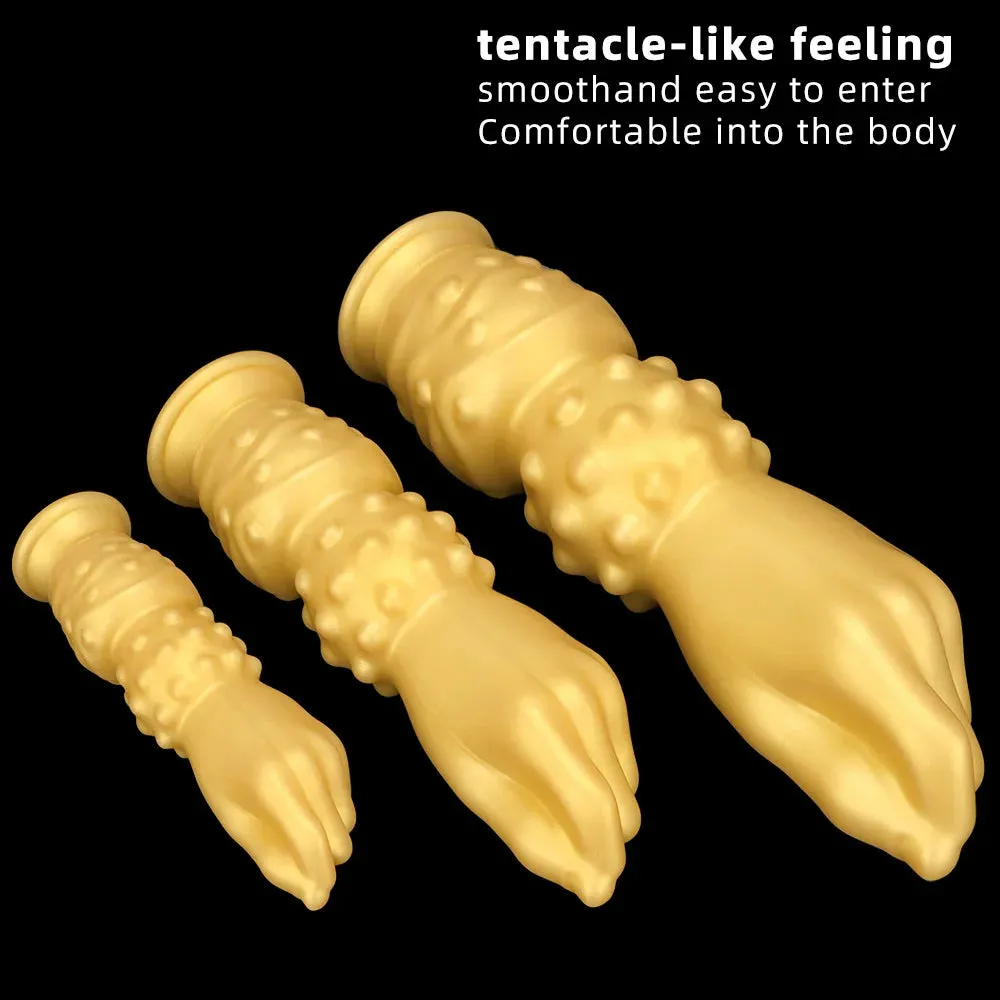 Huge Fantasy Fist Anal Dildo Butt Plug - Realistic Silicone Anal Dilator Prostate Massager