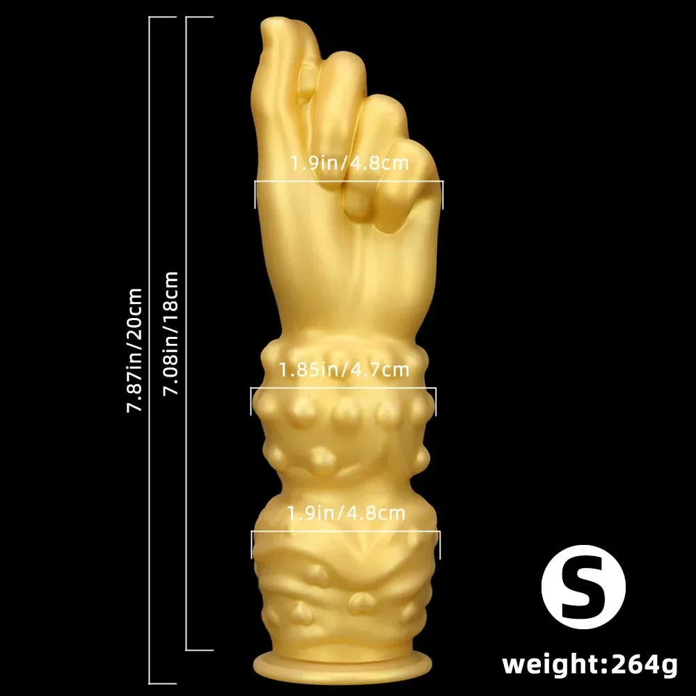 Huge Fantasy Fist Anal Dildo Butt Plug - Realistic Silicone Anal Dilator Prostate Massager
