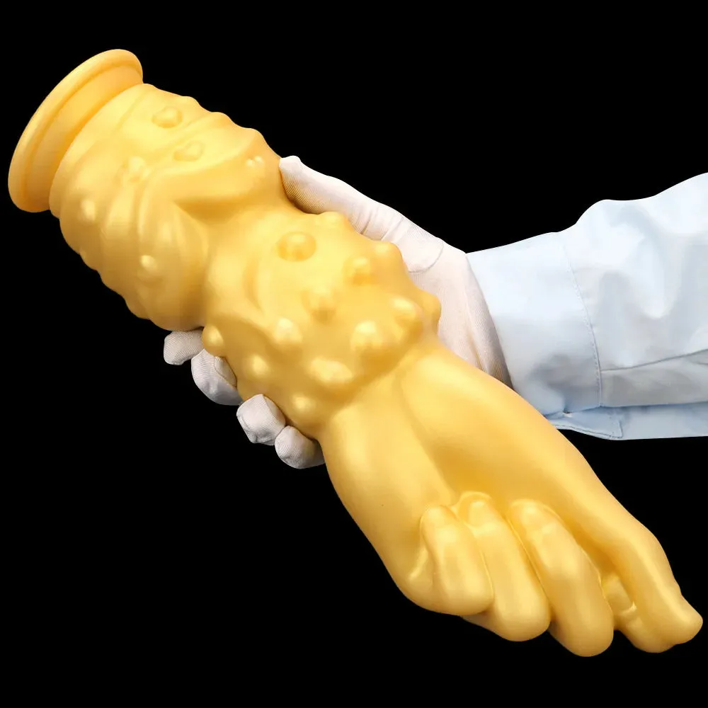 Huge Fantasy Fist Anal Dildo Butt Plug - Realistic Silicone Anal Dilator Prostate Massager