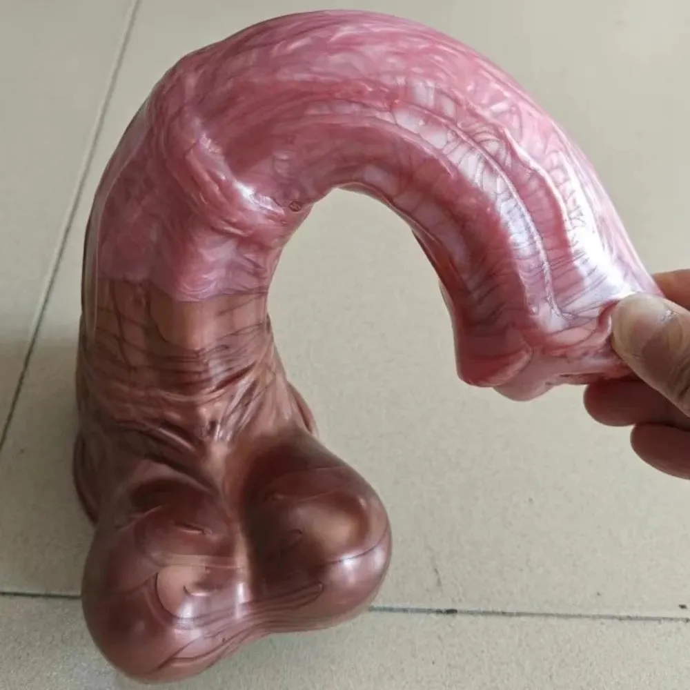 Huge Horse Dildo Butt Plug - Exotic Animal Silicone Anal Dildo Suction Cup Sex Toys