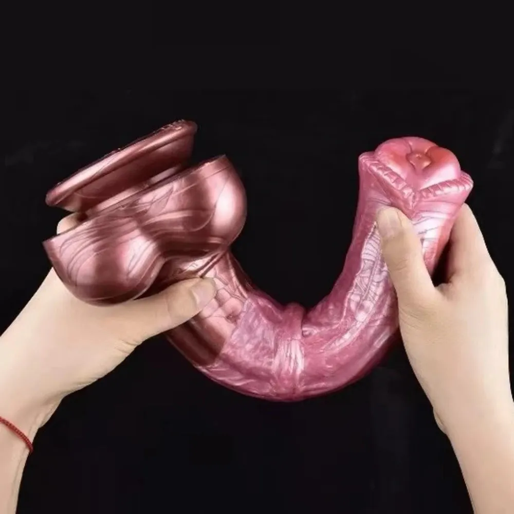 Huge Horse Dildo Butt Plug - Exotic Animal Silicone Anal Dildo Suction Cup Sex Toys