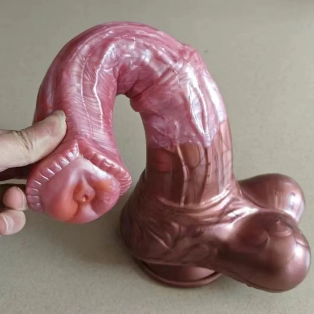 Huge Horse Dildo Butt Plug - Exotic Animal Silicone Anal Dildo Suction Cup Sex Toys