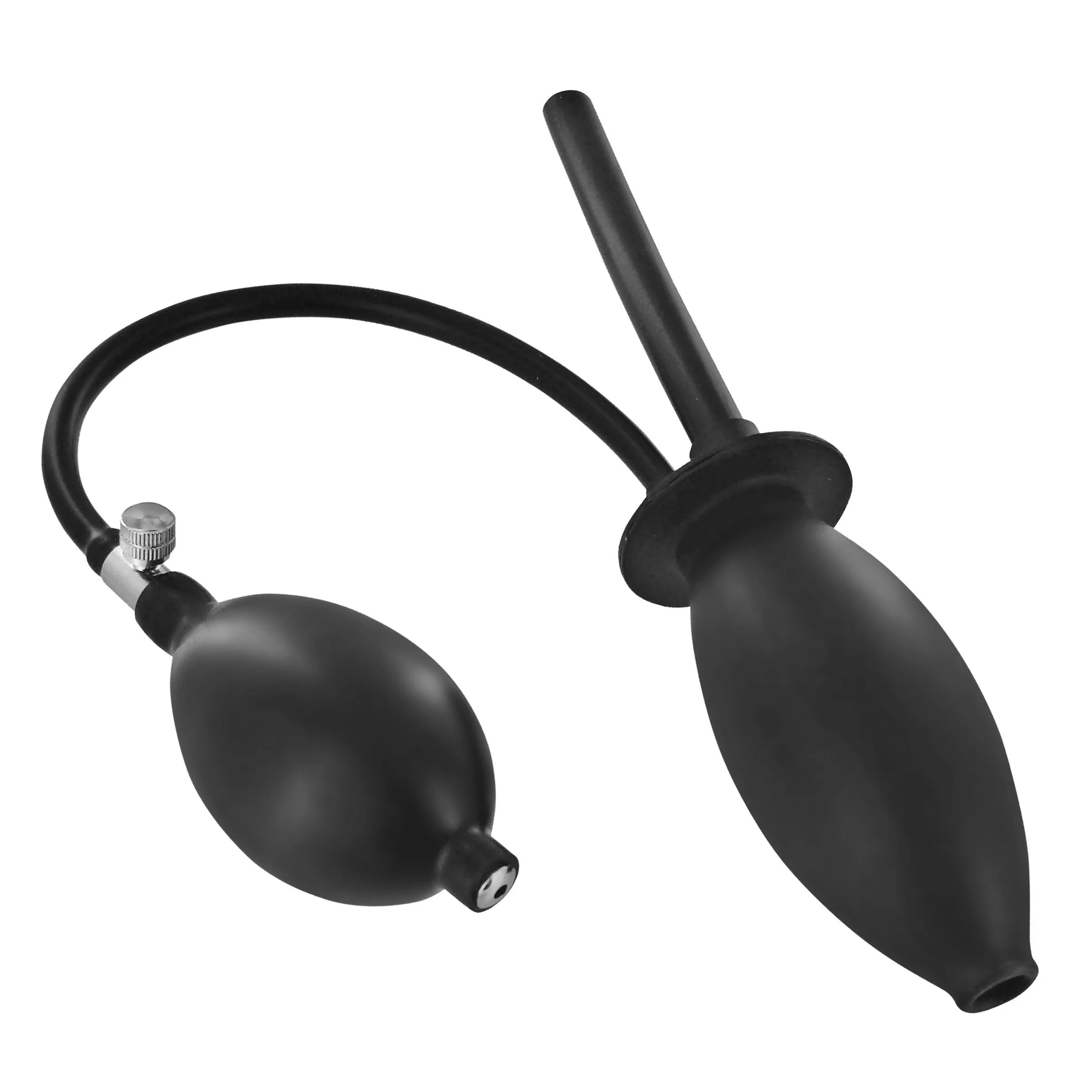 Inflatable Enema Plug and Desensitizing Lube Set