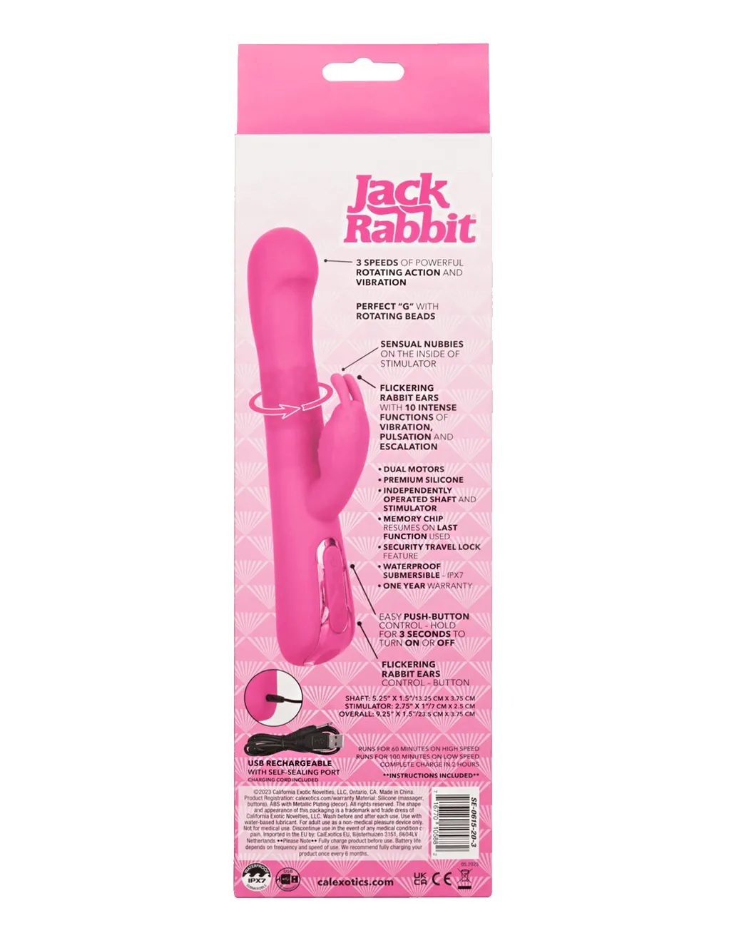 Jack Rabbit Elite Beaded G Rabbit Vibrator