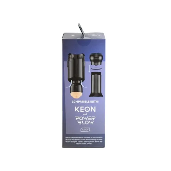 Kiiroo - Feel Stroker by Kiiroo Generic Mouth Masturbator (Beige)