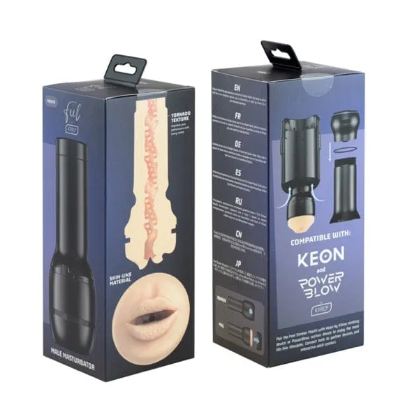 Kiiroo - Feel Stroker by Kiiroo Generic Mouth Masturbator (Beige)