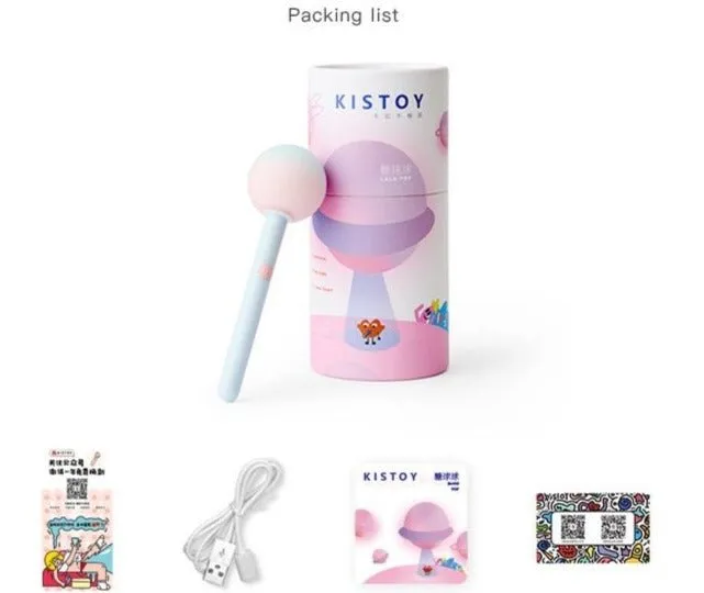 KISSTOY Lala Pop AV Vibrator