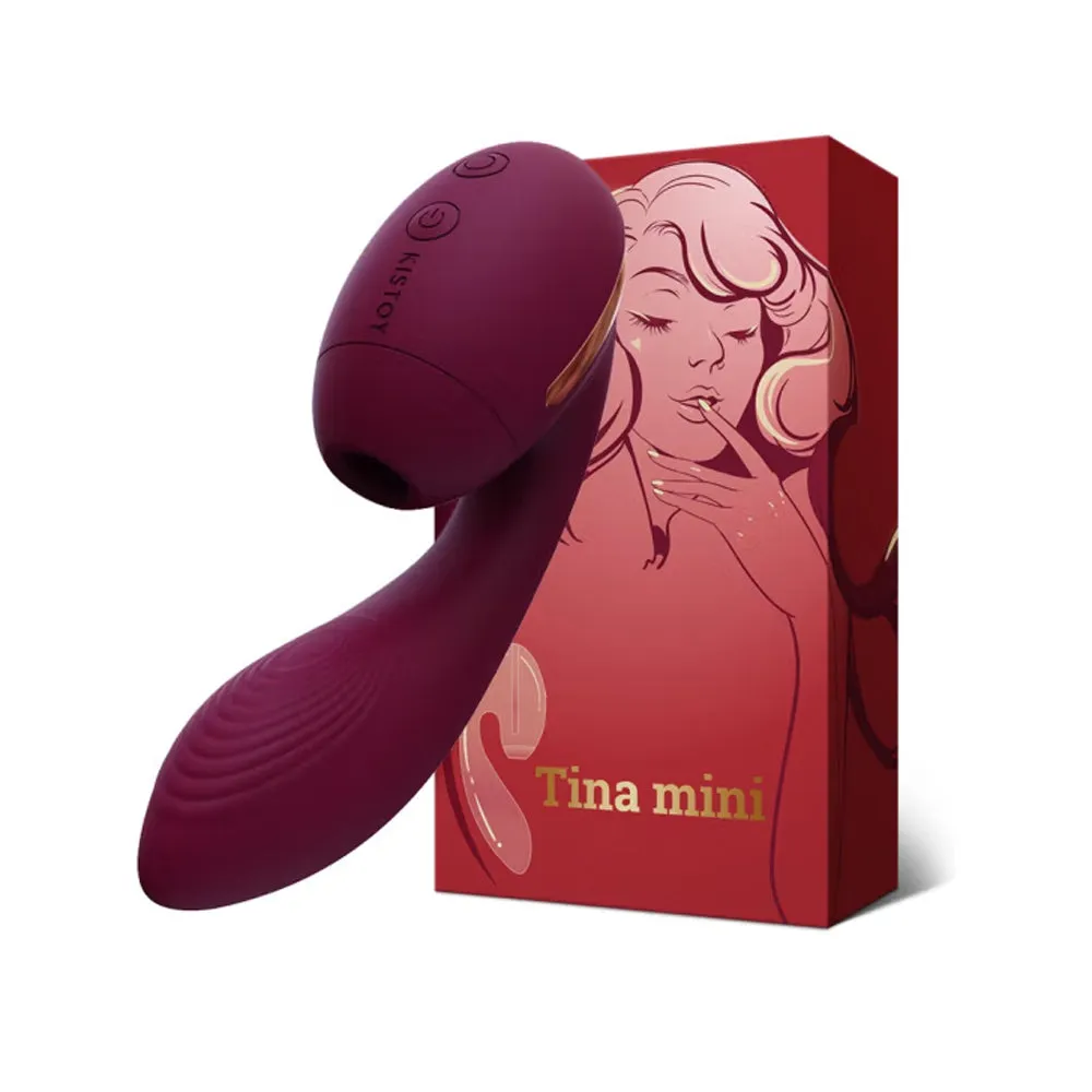 KISTOY Tina Mini Warming Clit Suction & G-Spot Vibrator