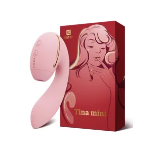 KISTOY Tina Mini Warming Clit Suction & G-Spot Vibrator