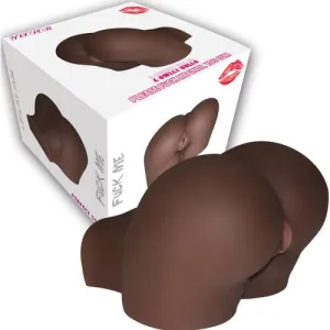 Large Realistic Pussy & Ass Masturbator Double Hole Black 10 Kg