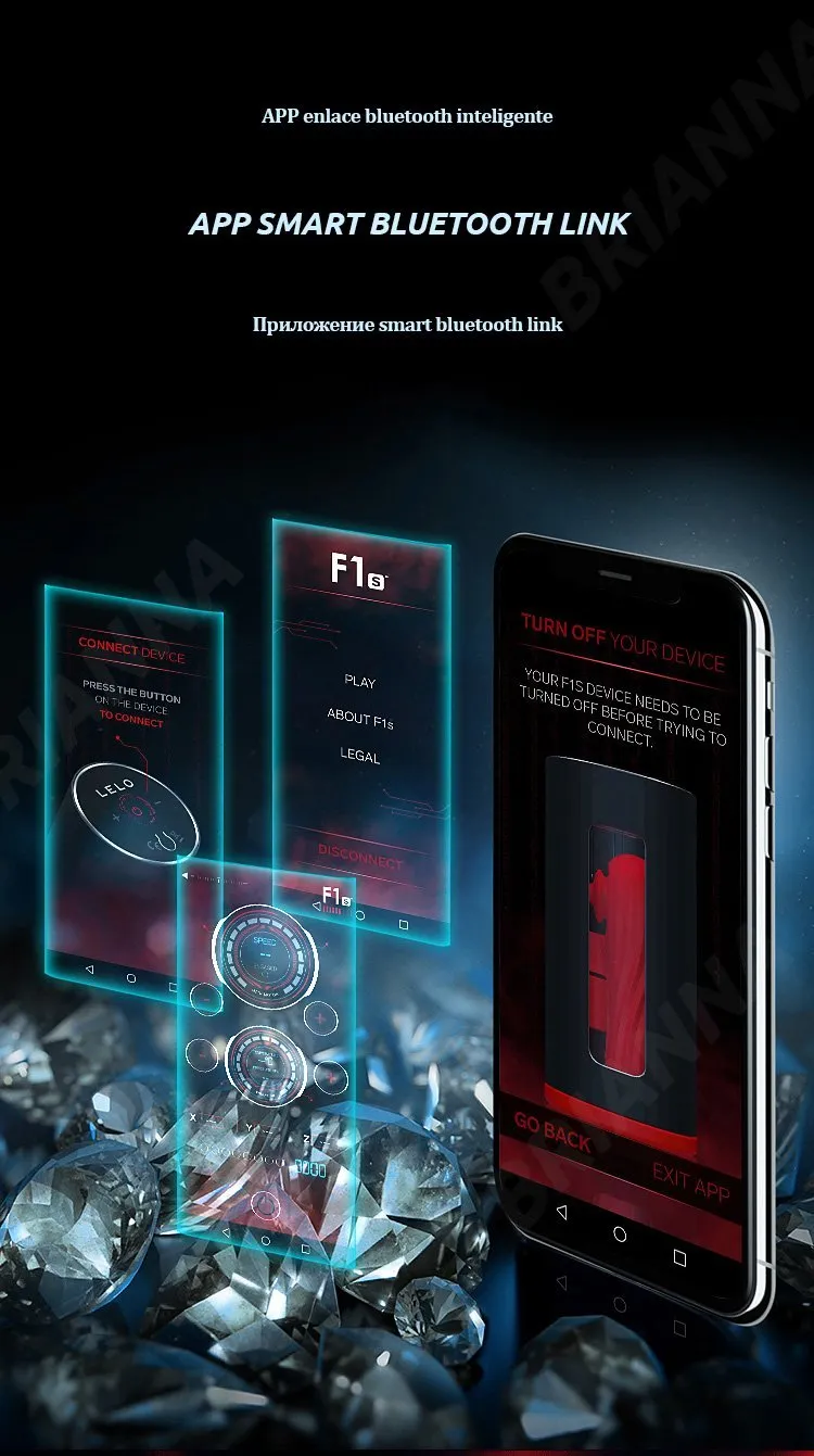 LELO F1S Masturbation Fully Automatic Cup APP Bluetooth Penis Massager Soft Silicone Artificial Vagina