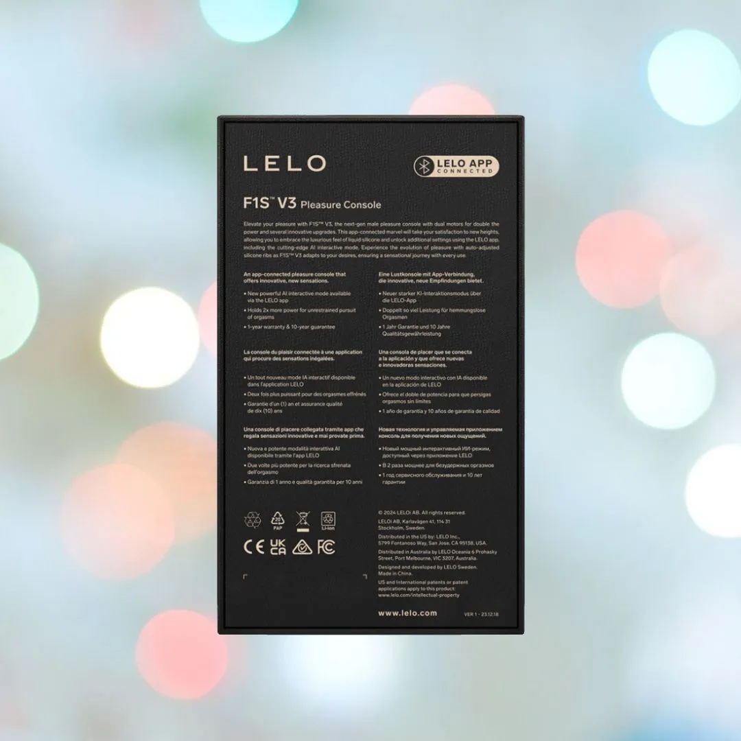 LELO F1S V3 Male Masturbator Red