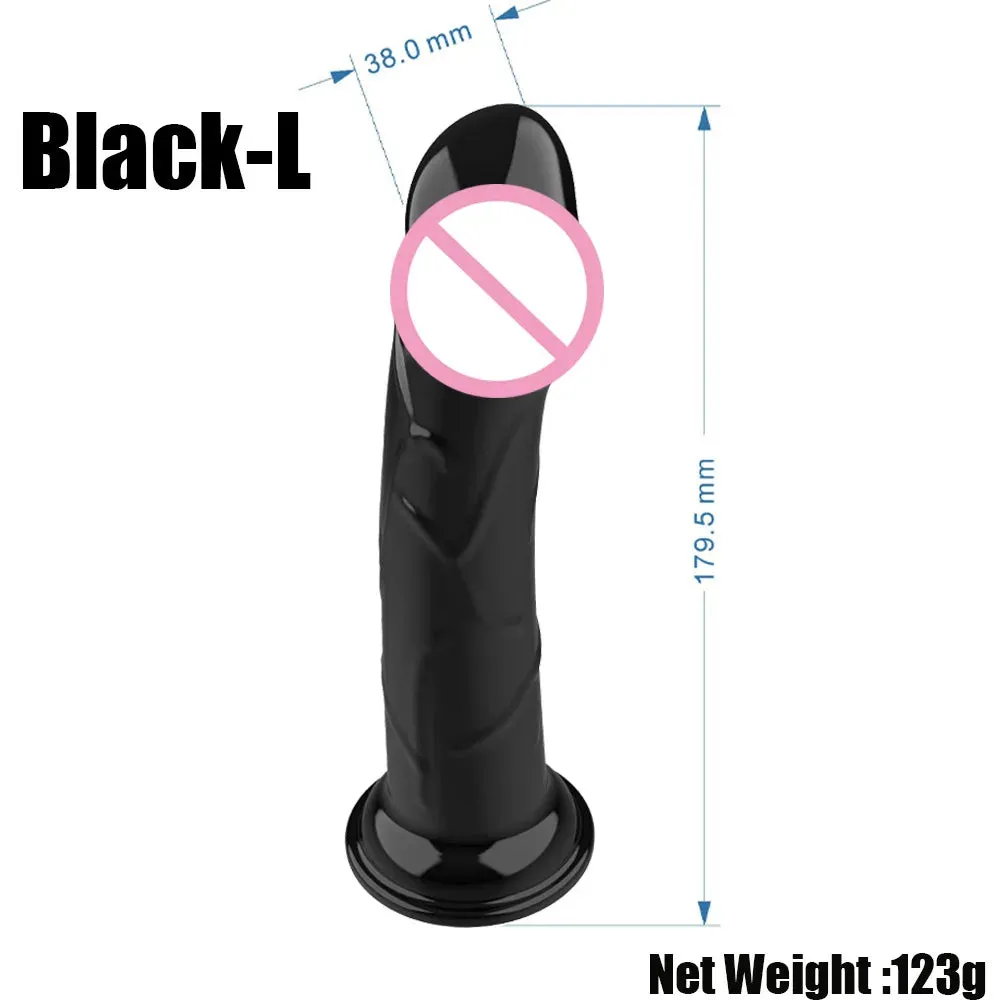 Lesbian Strap On Dildo - Harness Belt Strapon Double End Anal Dildo Sex Toys for Couple