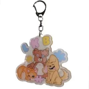 LKB Pup Bear Kitty Key Chain *