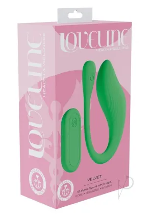 Loveline Velvet G Spot Green