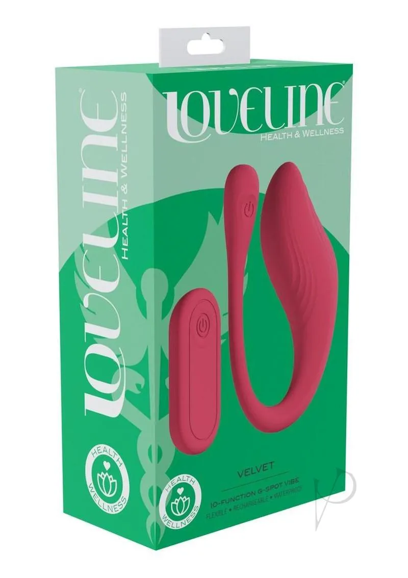 Loveline Velvet G Spot Pink