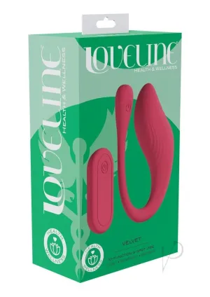 Loveline Velvet G Spot Pink