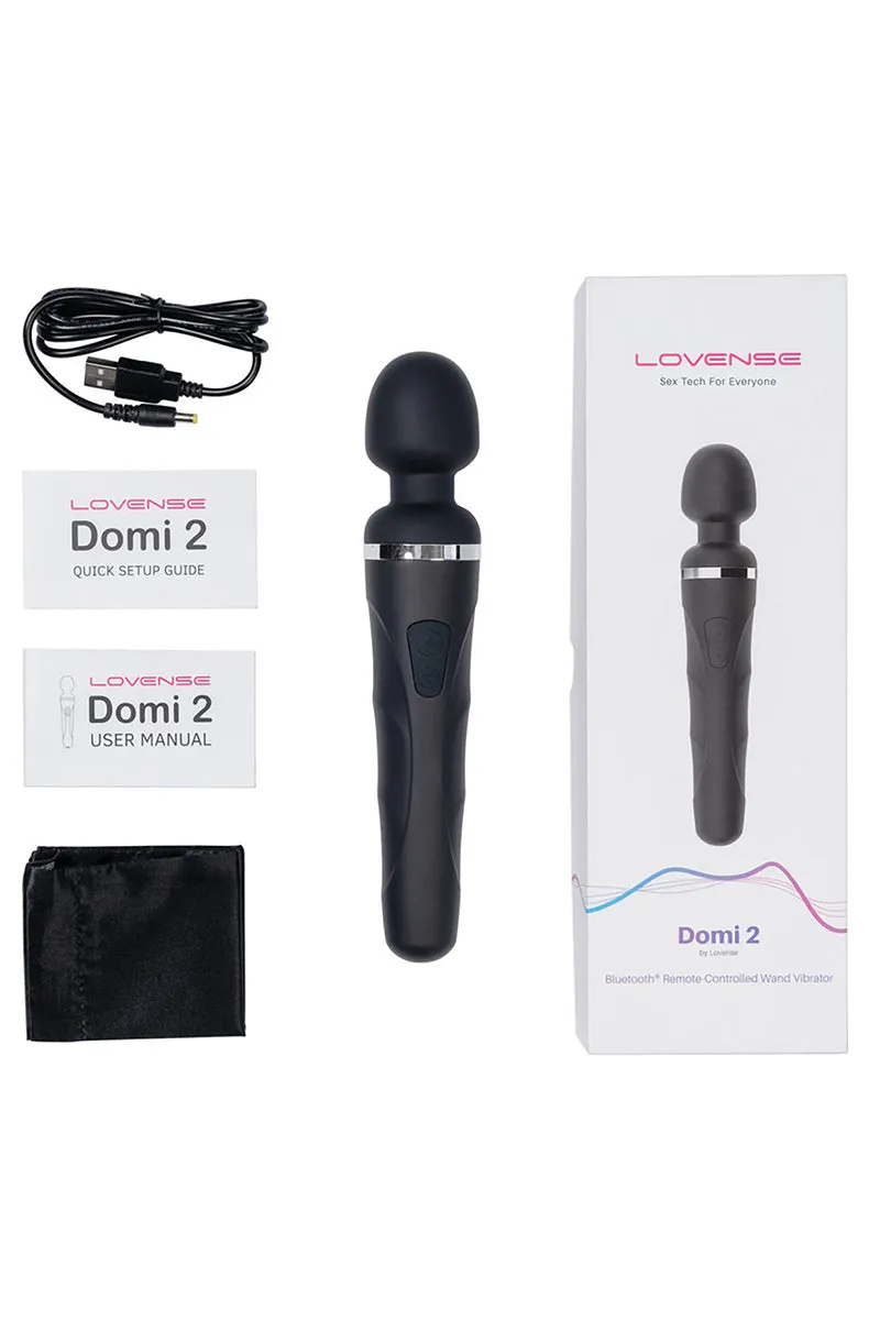 Lovense Domi 2 App Controlled Wand Vibrator