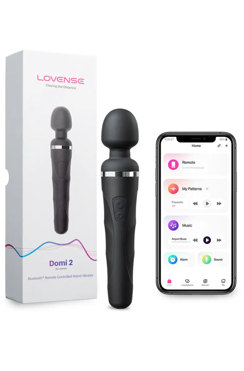 Lovense Domi 2 App Controlled Wand Vibrator
