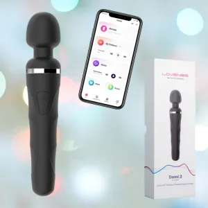 Lovense Domi 2 Bluetooth App Controlled Wand Vibrator