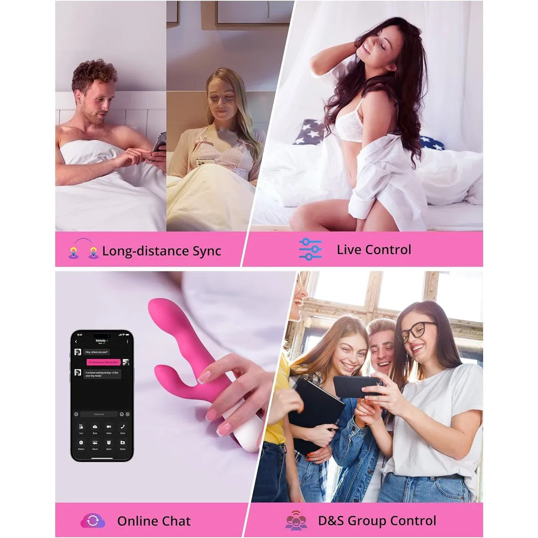 Lovense Nora Bluetooth-Controlled Rabbit Vibrator