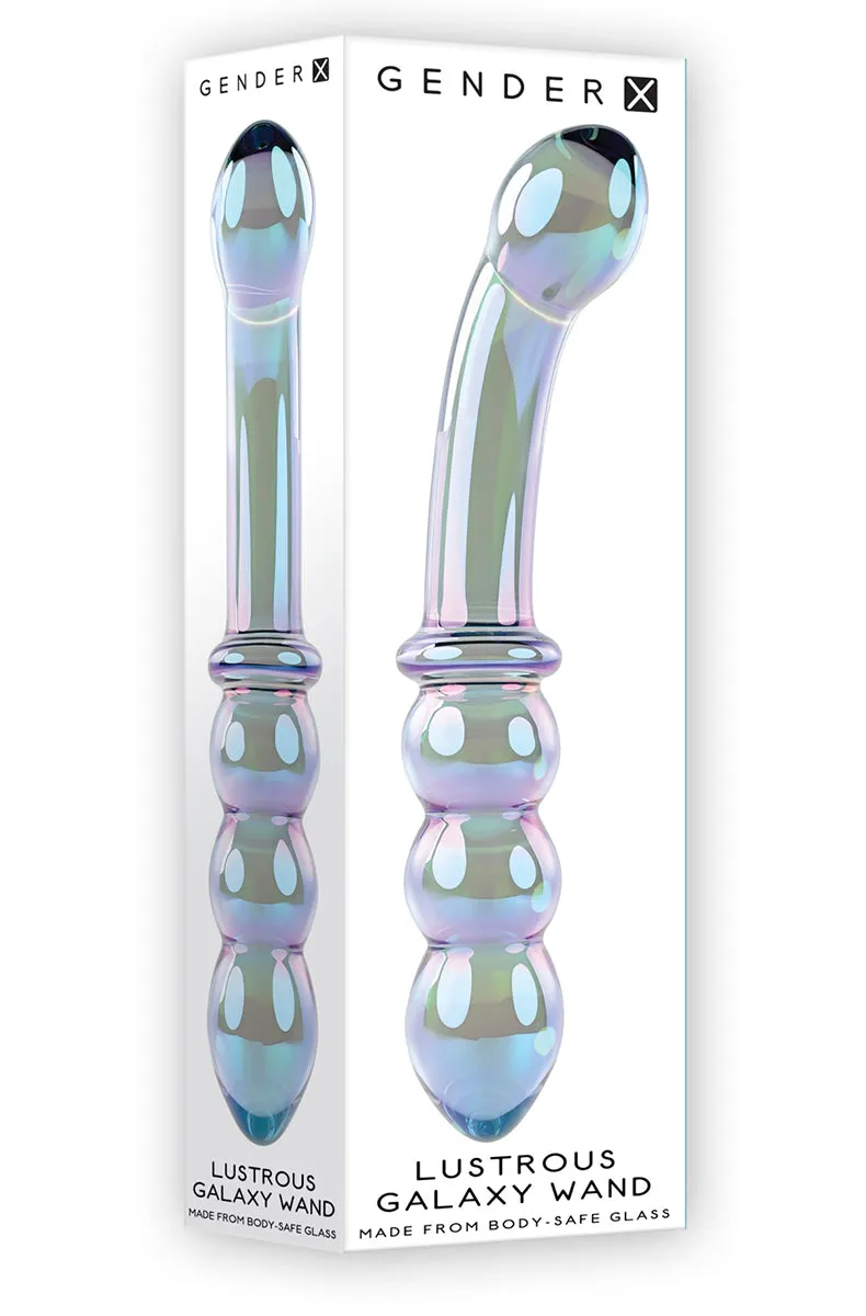 Luscious Galaxy Glass Wand