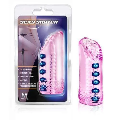 M for Men Sexy Snatch Pussy Masturbator - Pink
