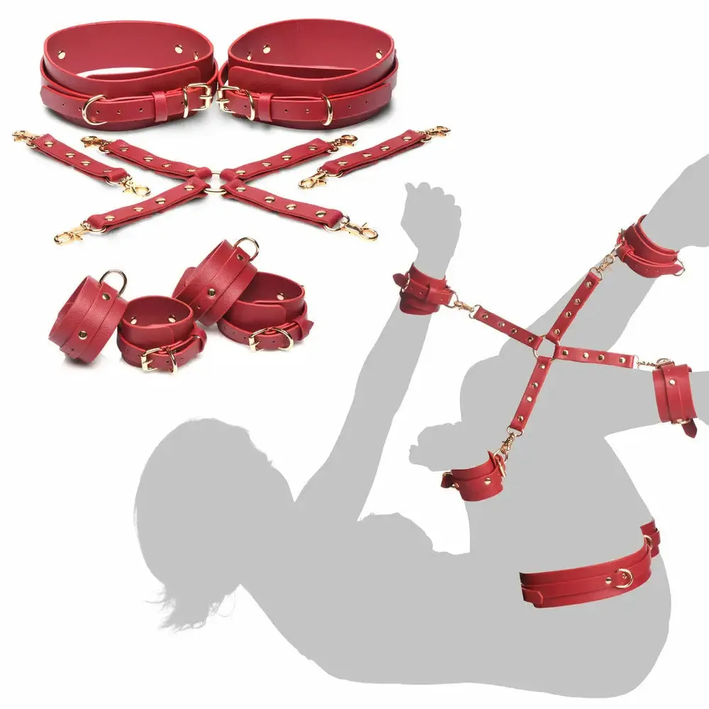 Master Series Thigh. Wrist. Ankle Hog Tie Restraints