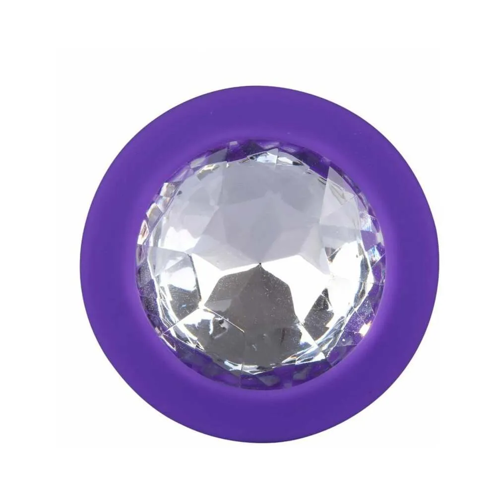 Me You Us Trio of Jewels 3-Piece Training Plug Set Purple