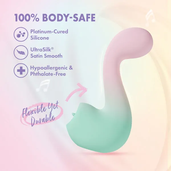 Melody Double Ended Licking Tongue & G-Spot Vibrator (Damaged Box)