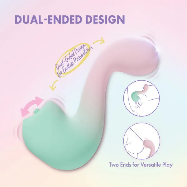 Melody Double Ended Licking Tongue & G-Spot Vibrator (Damaged Box)