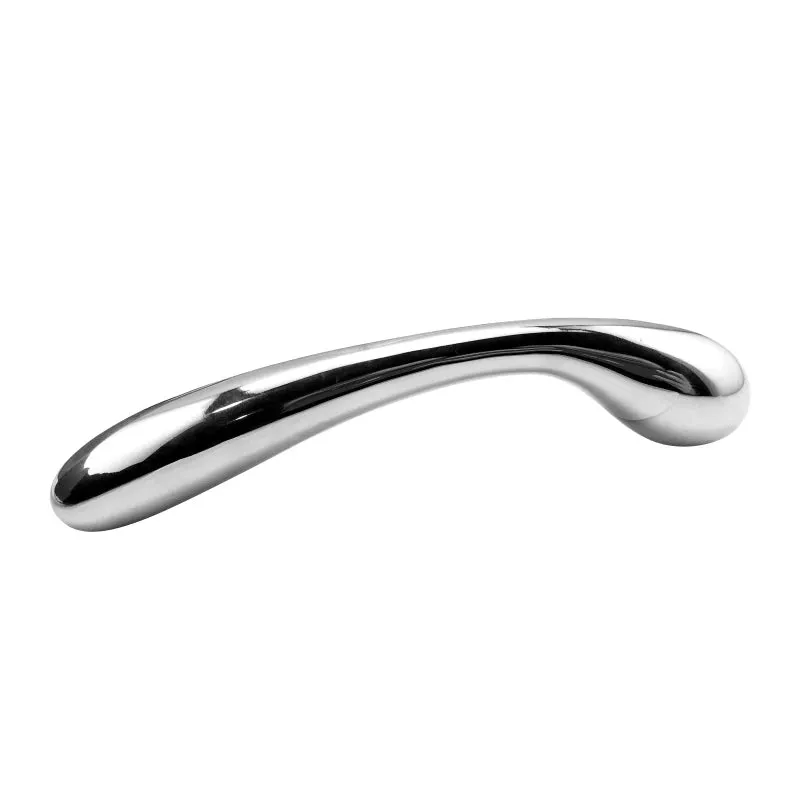Metal Dildo Anal Plug - Double End Stainless Steel Butt Plug Sex Toys for Women Men