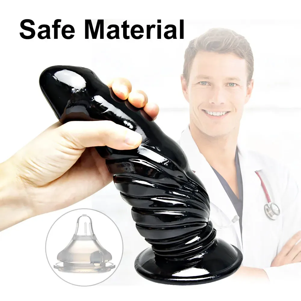 Monster Dildo Butt Plug - Huge Fantasy Suction Cup Vagina Anal Stimulation Sex Toy