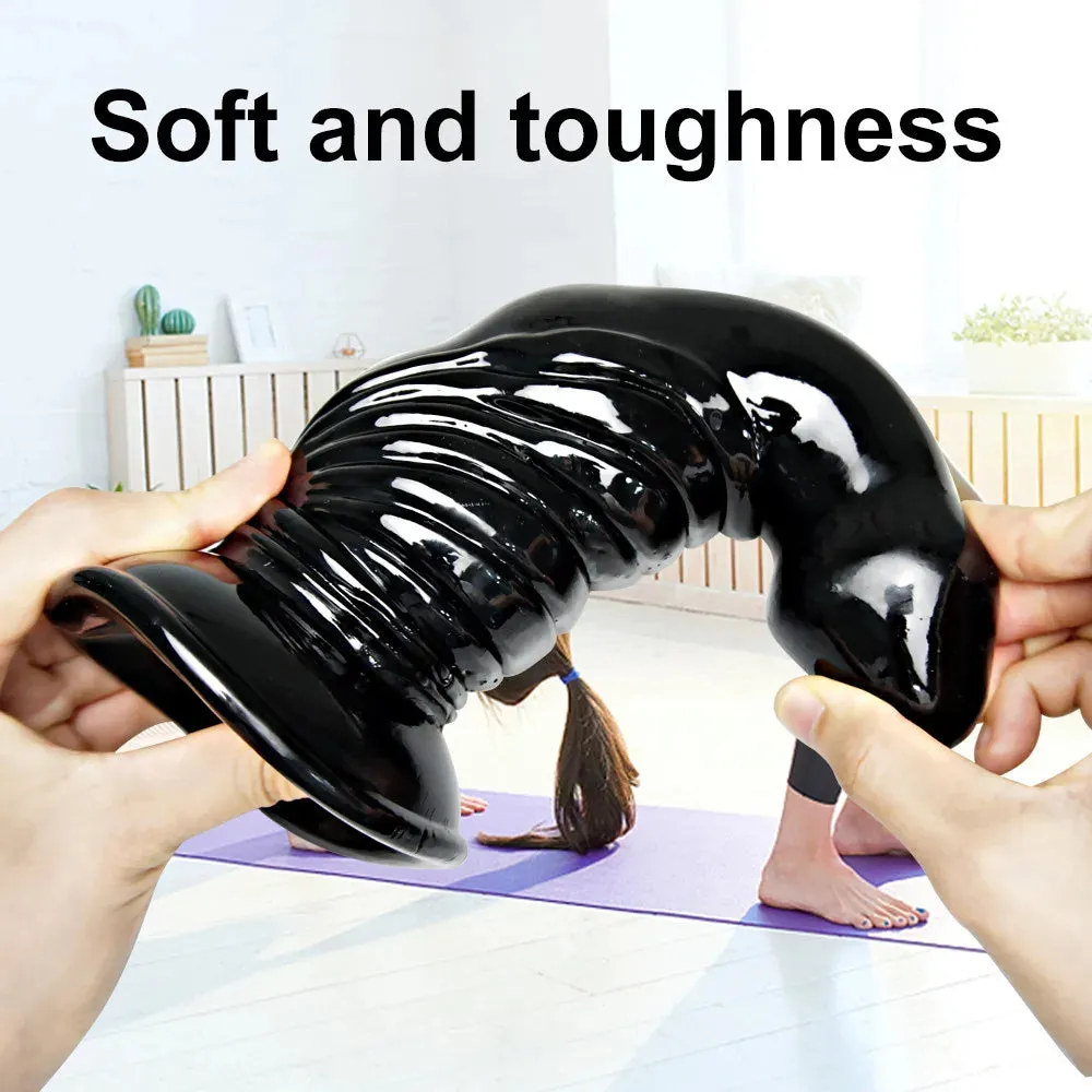Monster Dildo Butt Plug - Huge Fantasy Suction Cup Vagina Anal Stimulation Sex Toy
