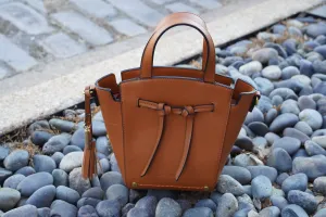 Montemare Cognac Roma Mini Crossbody