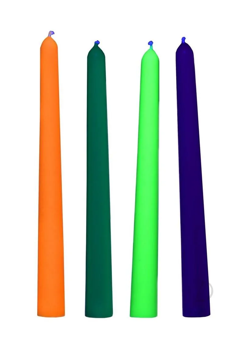 Ms Glow Wax Drip Candles (4 Set)