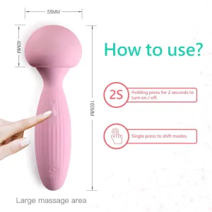 Mushroom Designed Vibrator For Women