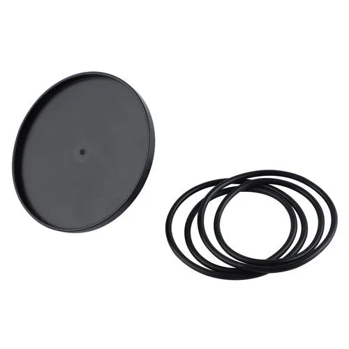 Non-Suction Dildo Suction Cup Adapter for Hismith Sex Machines. w/ 2 Pair Rubber Bands